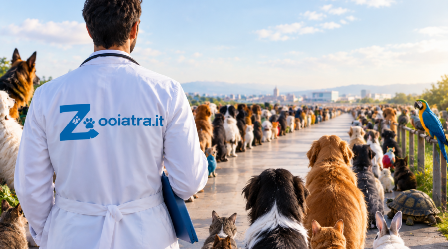 Quanti animali domestici ci sono in Italia per ogni veterinario?